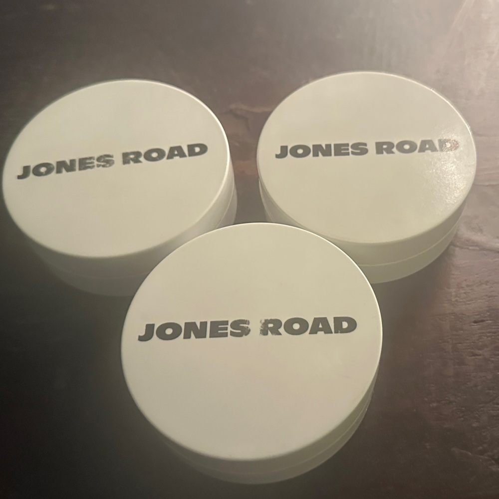 Jones Road Cream Cosmetic Jars